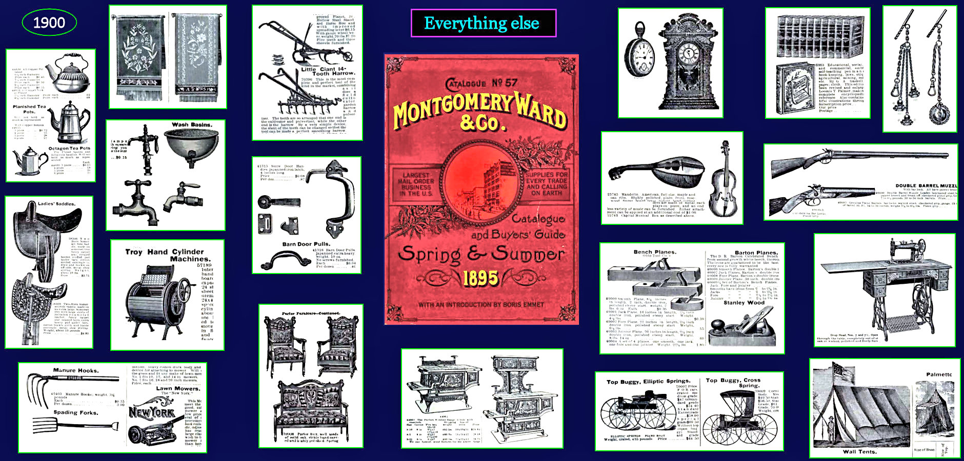 Montgomery Ward catalog, 1900